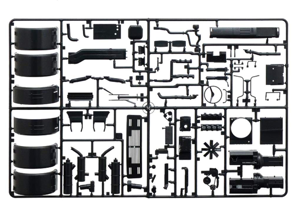 Italeri IT3943 Model for Mounting, Multicoloured