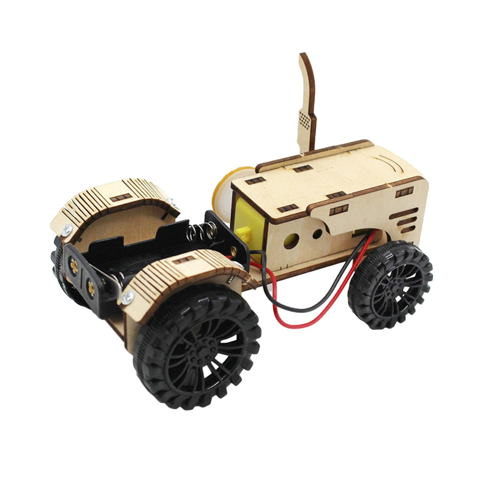 Ilsmysutra Science Experiment Kits Assembling Wood Tractor For Kids Boys Birthday Gifts