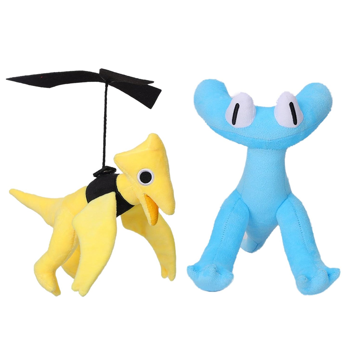 FJFFJF Rainbow Plush Stuffed Animal Doll - Cotton, 2pc, Model AB-1227893 - Perfect Birthday Gift for Kids and Fans