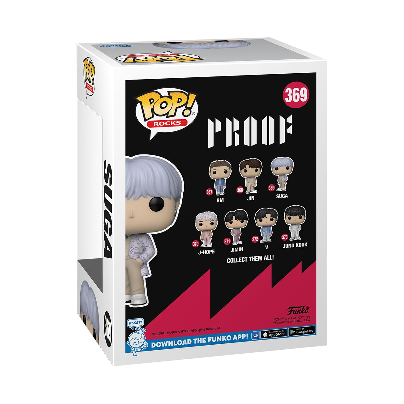 Funko Pop! Rocks: Bts - Suga - Collectable Vinyl Figure - Gift Idea - Official Merchandise - For Kids & Adults - Music Fans - Model Figure For Collectors And Display