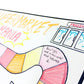 One Blank Game Board (1 Single Fold Game Board (18' X 18') Create Your Own Board Game, Diy Board Game, Family Board Games