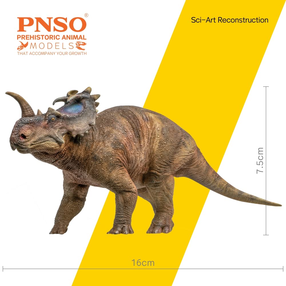 Pnso Prehistoric Dinosaur Models (60Jennie The Centrosaurus)
