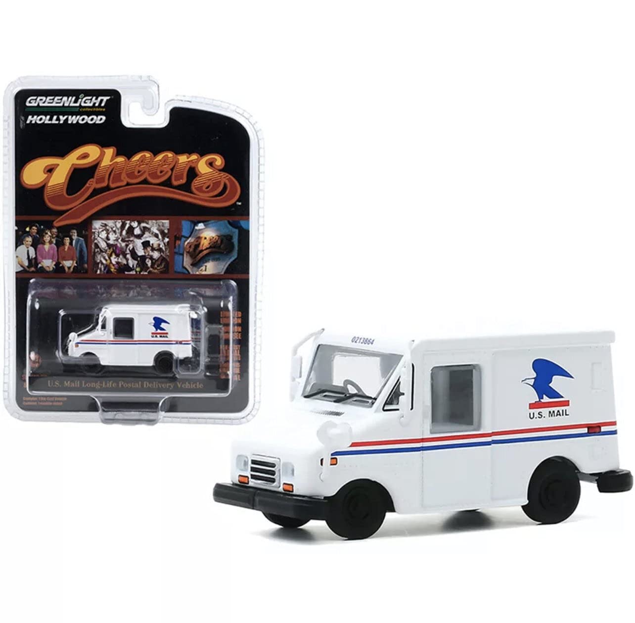 U.S. Mail Long-Life Postal Delivery Vehicle (Llv) White (Cliff Clavin'S) ''Cheers'' (1982-1993) Tv Series ''Hollywood Series'' R