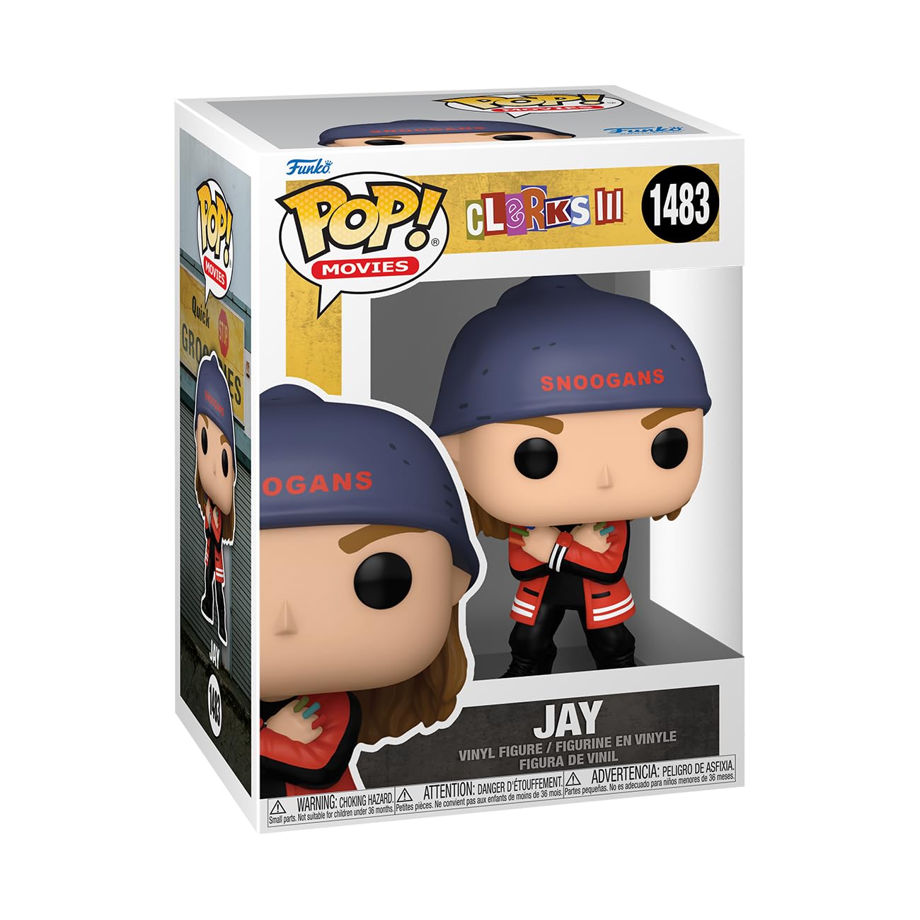 Funko Pop! Movies: Clerks 3 - Jay - Collectable Vinyl Figure - Gift Idea - Official Merchandise - For Kids & Adults - Movies Fans - Model Figure For Collectors And Display