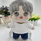 Niannyyhouse 10Cm 15Cm 20Cm Plush Doll Clothes Solid Pants Flip Over Jeans Soft Stuffed Plush Toy Dress Up Accessories (B2, 15Cm