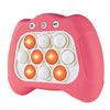 Intoypad Pop The Target! Handheld Speed Pushing Game Machine: A Fun Multiplayer Game For Family. Fidget Game Toy For 6 7 8 9 10