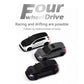 Fairrc 1/43 Scale Mini Drift RC Car, 2.4GHz High Speed 4WD Drift Car for Adults, RTR (Gray)