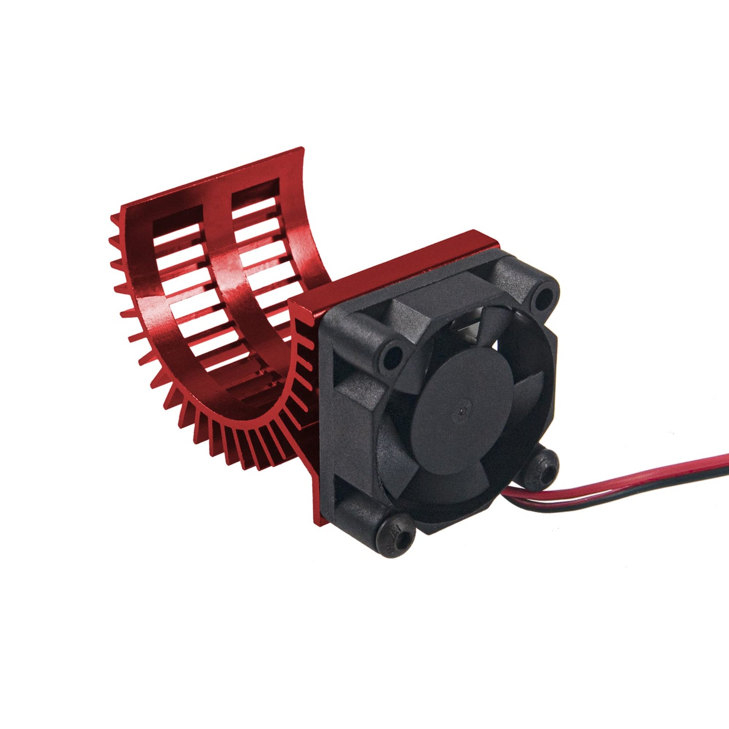 Vgoohobby RC Motor Heatsink 540 545 550 Brushless Brushed Electric Engine Heat Sink with 5-6V Cooling Fan Compatible with Traxxa