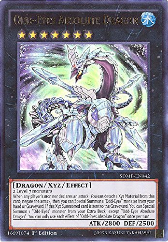 Yu-Gi-Oh! - Odd-Eyes Absolute Dragon (Sdmp-En042) - Structure Deck: Master Of Pendulum - 1St Edition - Ultra Rare