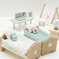 Le Toy Van - Sugarplum Wooden Bedroom Set | Dolls House Accessories Play Set For Dolls Houses | Girls And Boys Doll House Furnit