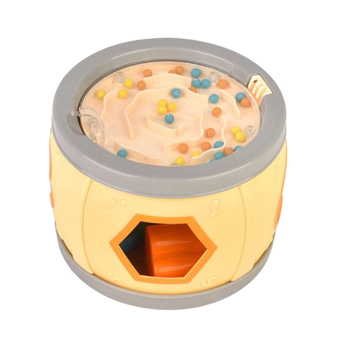 Calandis Kids Toy Drum Attract Attention Sounds Grasping Ability For Boys Yellow | Music & Art | Educational