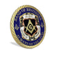 Glamtune Masonic Challenge Coin Master Mason Freemasonry Brotherhood Coin