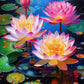 Tulip N Turtle Kusum Diy Acrylic Paint By Number Kit For Adults Beginner Canvas Painting By Number Acrylic Painting. Wall Decora