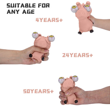 Squeeze Toys,Stress Relief Relieve Hand Fidget ,Toys For Kids And Adults, Sensory Therapy Toys For Adhd Autism Stress Anxiety (B