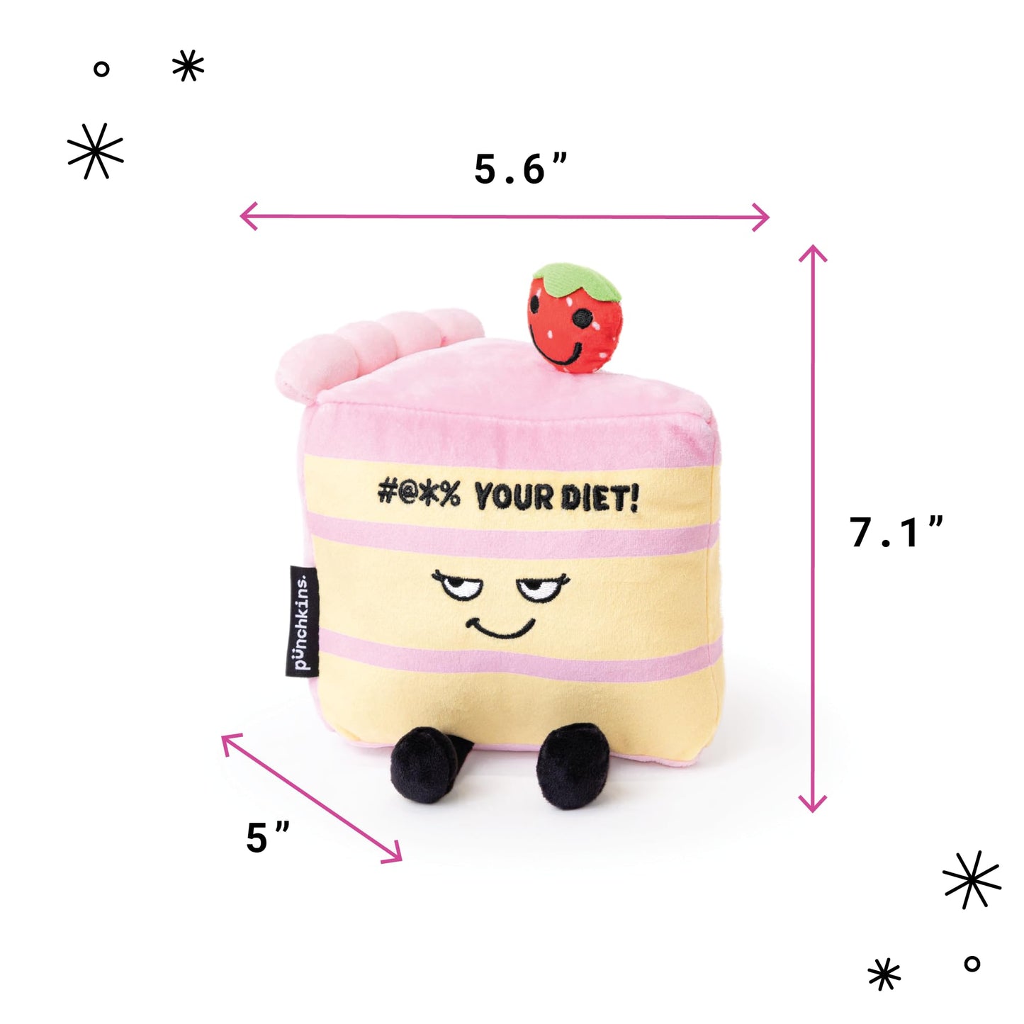 Punchkins Coffee Plushie - Pot Head Punny Plush, Gift For Coffee Lovers, Food Plush Toy For Gifting