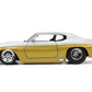Big Time Muscle 1:24 1971 Chevy Chevelle Ss Die-Cast Car Silver/Gold, Toys For Kids And Adults