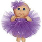 Cabbage Patch Kids 9inch Dance Time Girl, Blue Eyes, Purple Tutu