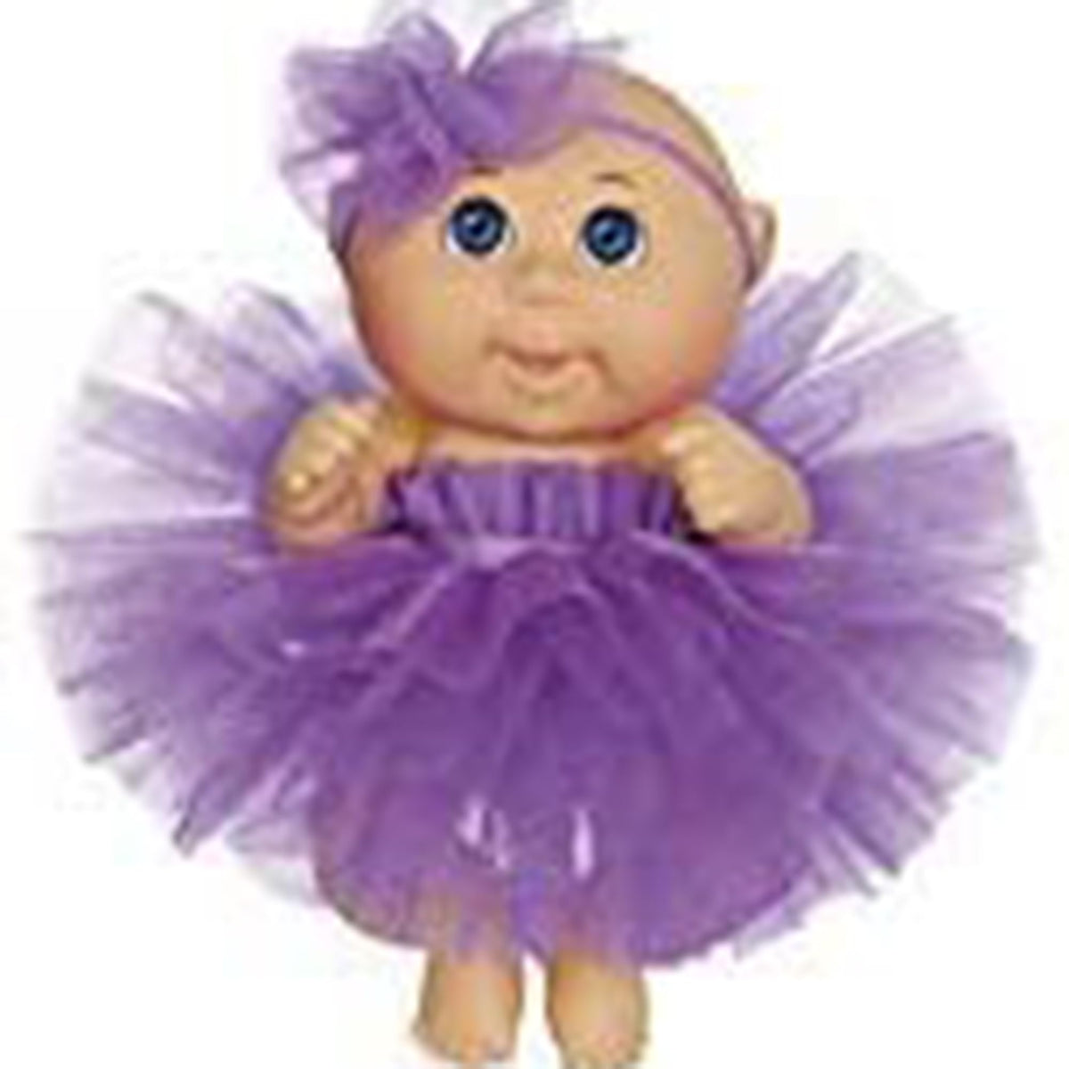 Cabbage Patch Kids 9inch Dance Time Girl, Blue Eyes, Purple Tutu
