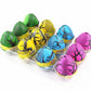 Gracesdawn 12 Pack Dinosaur Egg Cute Magic Growing Dinosaur Egg Add Water Child Gift Hatching Inflatable Toy(Color Cracks)