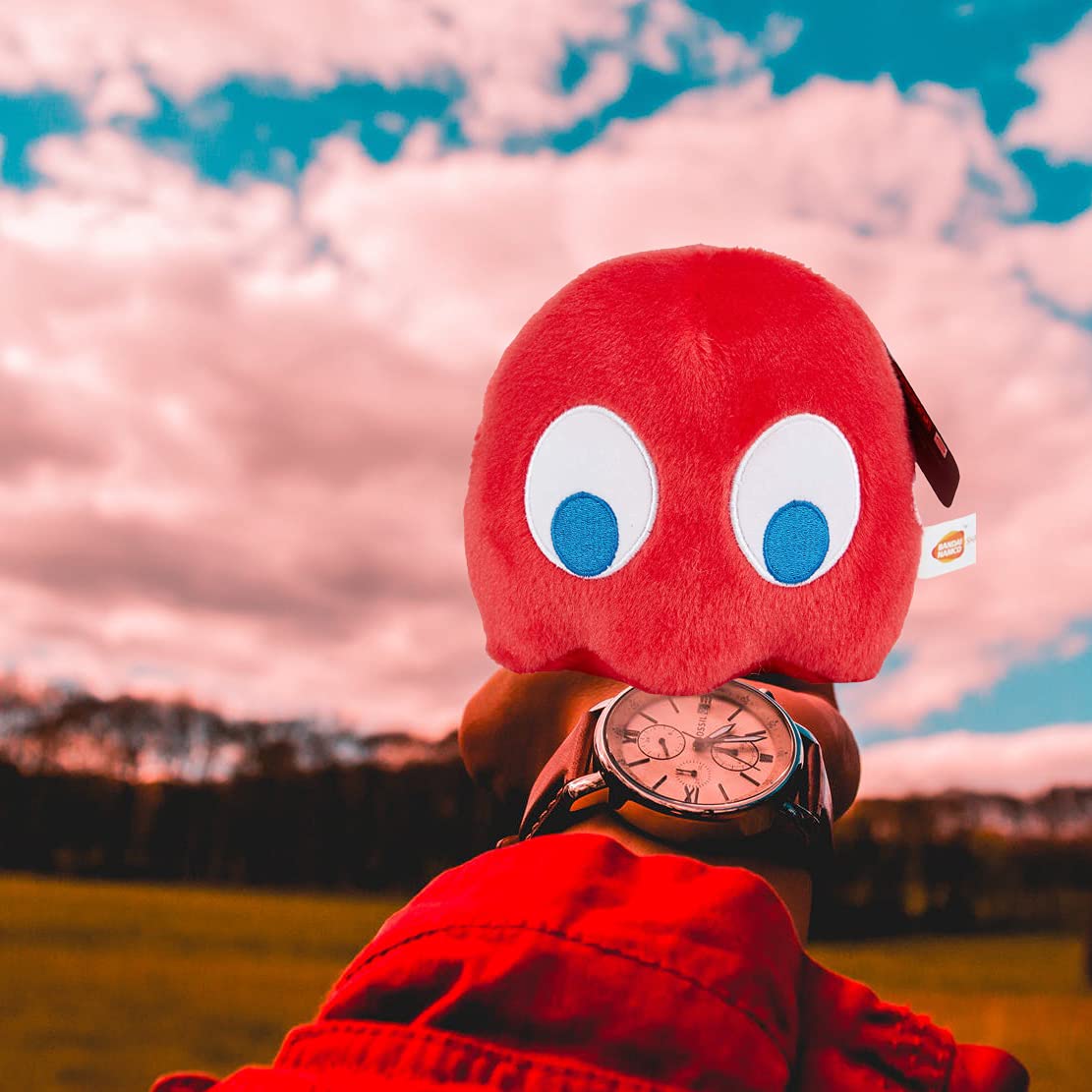 6In Red Pac Plush Toy,Ghost Stuffed Plush Animal, Plush Toy Anime Very Cute And Soft Plush Plush Doll, Gifts For Boys Girls.
