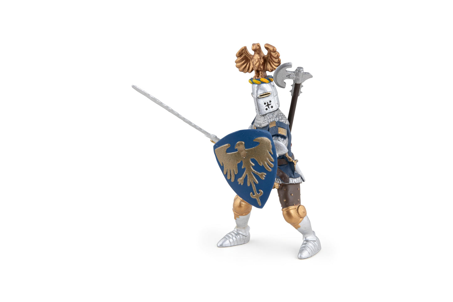 Papo 'Knight With Crest' Figure, Blue