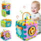6 In 1 Activity Fancy Cube Musical Early Learning & Educational Kids  Early Development Learning Toys With 6 Different Activiti