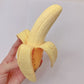Funnysquee Banana Squishies Stress Relief Soft Scented Simulation Bananas Fruit Squeeze Toys Cute Birthday Gift Novelty Toy For Kids (Yellow Banana)