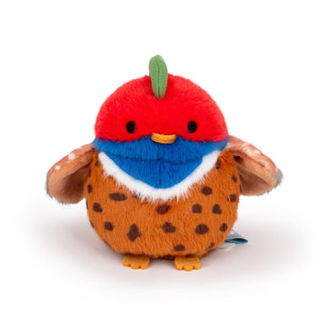 Adorlynetty Bird Stuffed Animal Cute Bird Plush Bag Pendant Simulation Bird Toys For Kids Pendant Doll Birthday Gift Decoration(Passer Montanus Plush)
