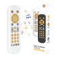 Orzbow Baby Remote Control Toy For 6 Months+ With Music, Tv Remote Toy With Realistic Light And Sound - English, French And Spanish For Infant Play Remote Musical Toys, Bpa Free, White