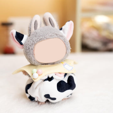 Clothes for Doll(NO Doll Included) 15/17cm Doll Clothes Set for Doll Outfit Accessories for Doll Cow