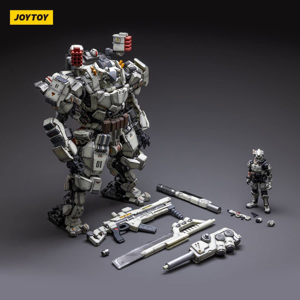 JOYTOY 1/18 Action Figure Sorrow Expeditionary Forces-Tyrant Mecha 01 12inch Model