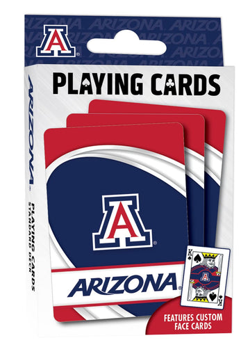 Masterpieces Ncaa Arizona Wildcats, Playing Cards