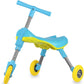 MEKBOK Fly Bike Foldable Indoor/Outdoor Toddlers Glide Tricycle - Blue