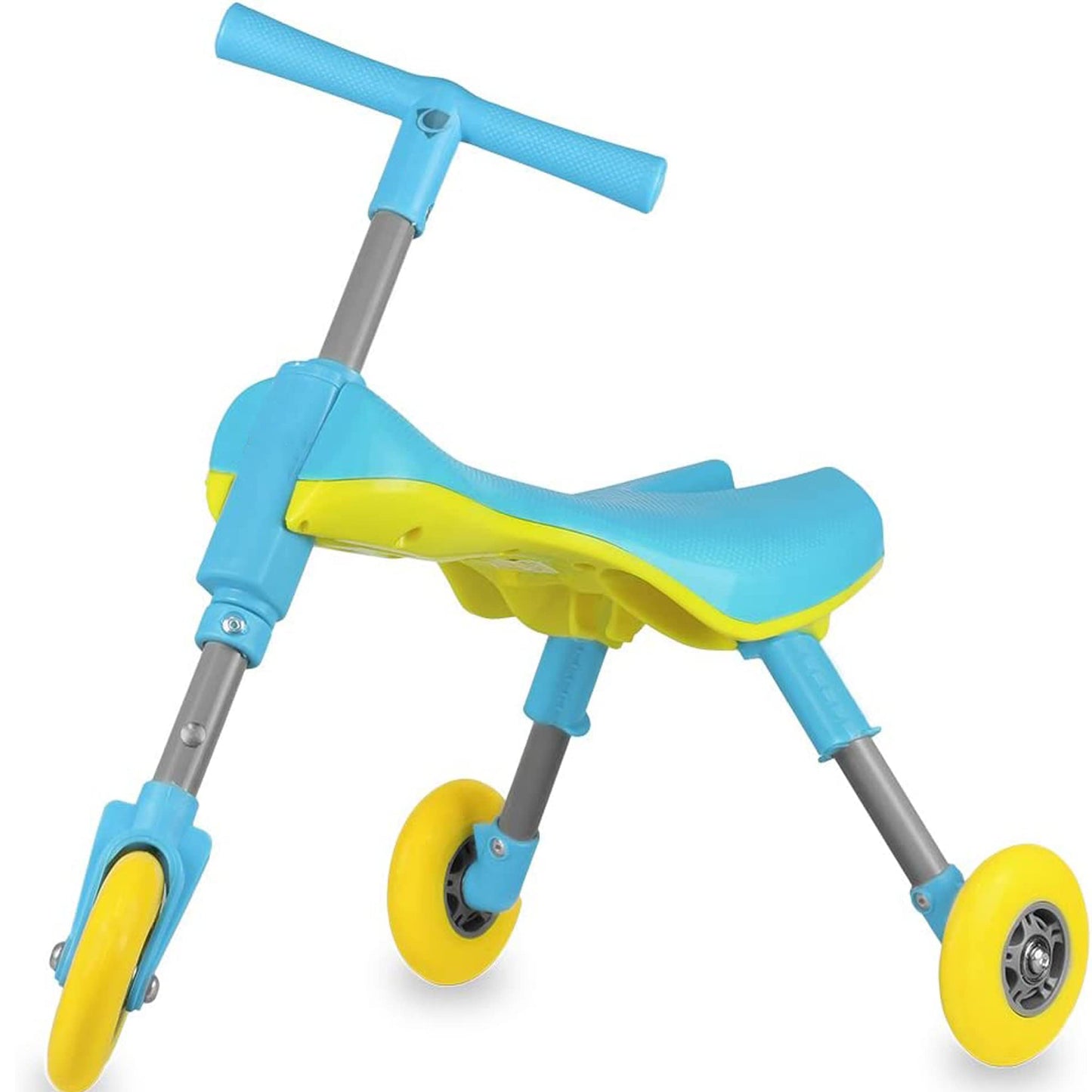 MEKBOK Fly Bike Foldable Indoor/Outdoor Toddlers Glide Tricycle - Blue