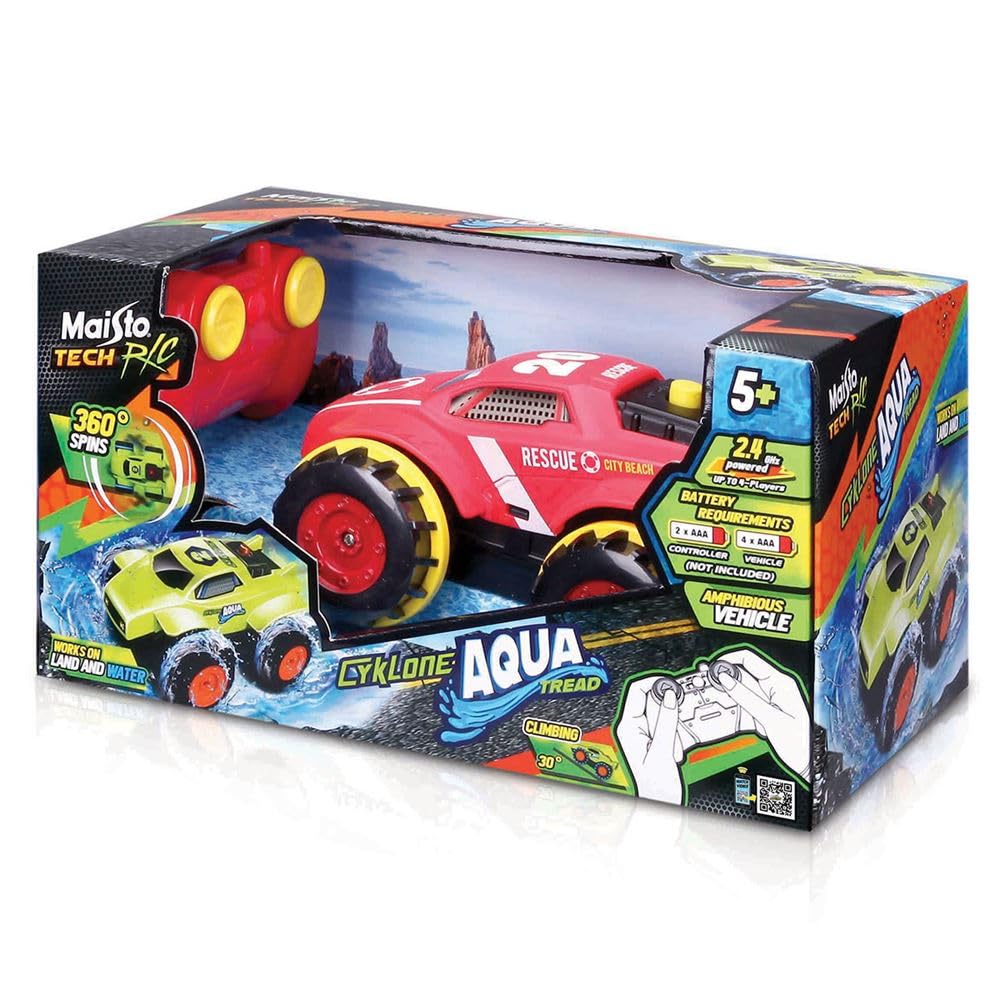 Maisto Tech Remote Control Cyklone Aqua Tread - Green