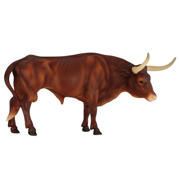 Breyer Horses Traditional Series |Texas Longhorn Bull Animals | Horse Figurine | 11.5 L X 8.5 H | Model #B-TR-10329