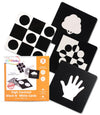 Intellibaby High Contrast Flash Cards For New Born Baby,Black&White 40 Objects&20 Flash Card For 012 Months,Preschool Learning 
