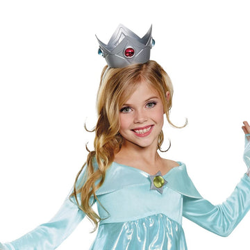 Disguise Costumes - Toys Division - Kids Deluxe Mario Bros Rosalina Costume - Large 10-12