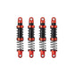 Que-T 4pcs Metal Shock Absorber Damper for 1/10 RC Crawler Car SCX10 D90 TRX4 TRX6 (75mm)