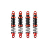 Que-T 4pcs Metal Shock Absorber Damper for 1/10 RC Crawler Car SCX10 D90 TRX4 TRX6 (75mm)