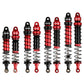 INJORA RC Shock Absorber Set 4pcs RC Dampers for 1/10 RC Crawler Axial SCX10 90046 AXI231017 TRX-4 D90 (90mm)