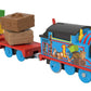 Thomas & Friends Toy Train, Wobble Cargo Thomas Motorized Engine With 2 Cargo Cars For Preschool Railway Play Ages 3+ Years