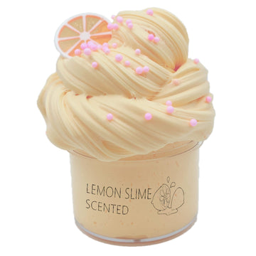 Upgraded Butter Slime, Scented Stretchy Lemon Slime, Super Soft And Non-Sticky, Diy Sludge Toy For Girls And Boys (200Ml)