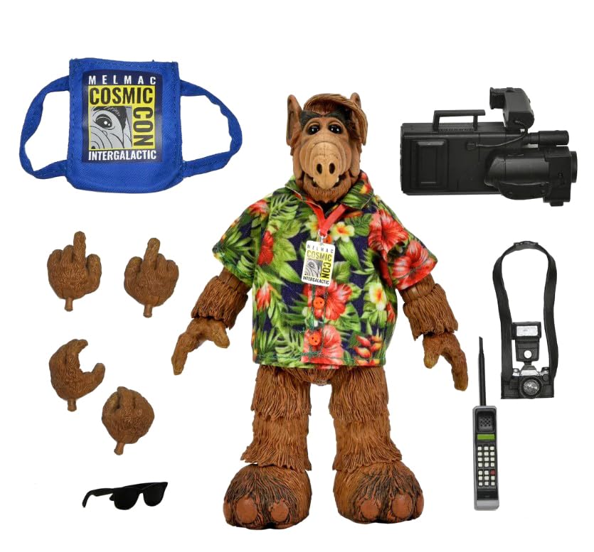 NECA Alf 7-Inch Scale Cosmic Con Alf Action Figure - SDCC limited availability