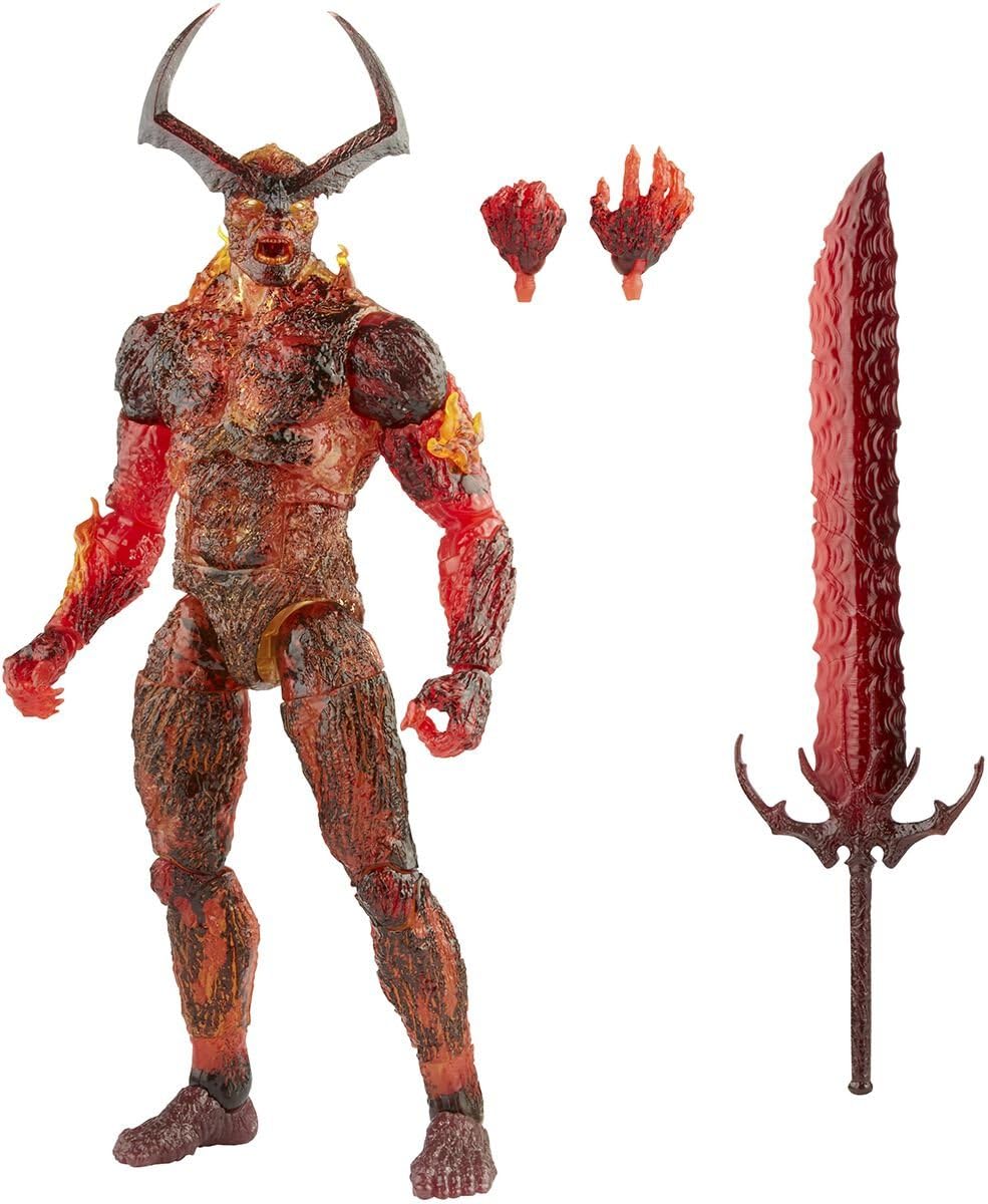 Marvel Hasbro Legends Series 13' Action Figure Toy Surtur, Infinity Saga Character, Premium Design, Figure And 3 Accessories