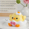 Taba Squishy Chick Kit - Kawaii Handmade Yellow Chicken Breaking Egg Shell,Fidget Toys For Kids