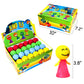 Proloso Jumping Popper Colorful Spring Launchers Bouncy Toy Balls 24 Pcs