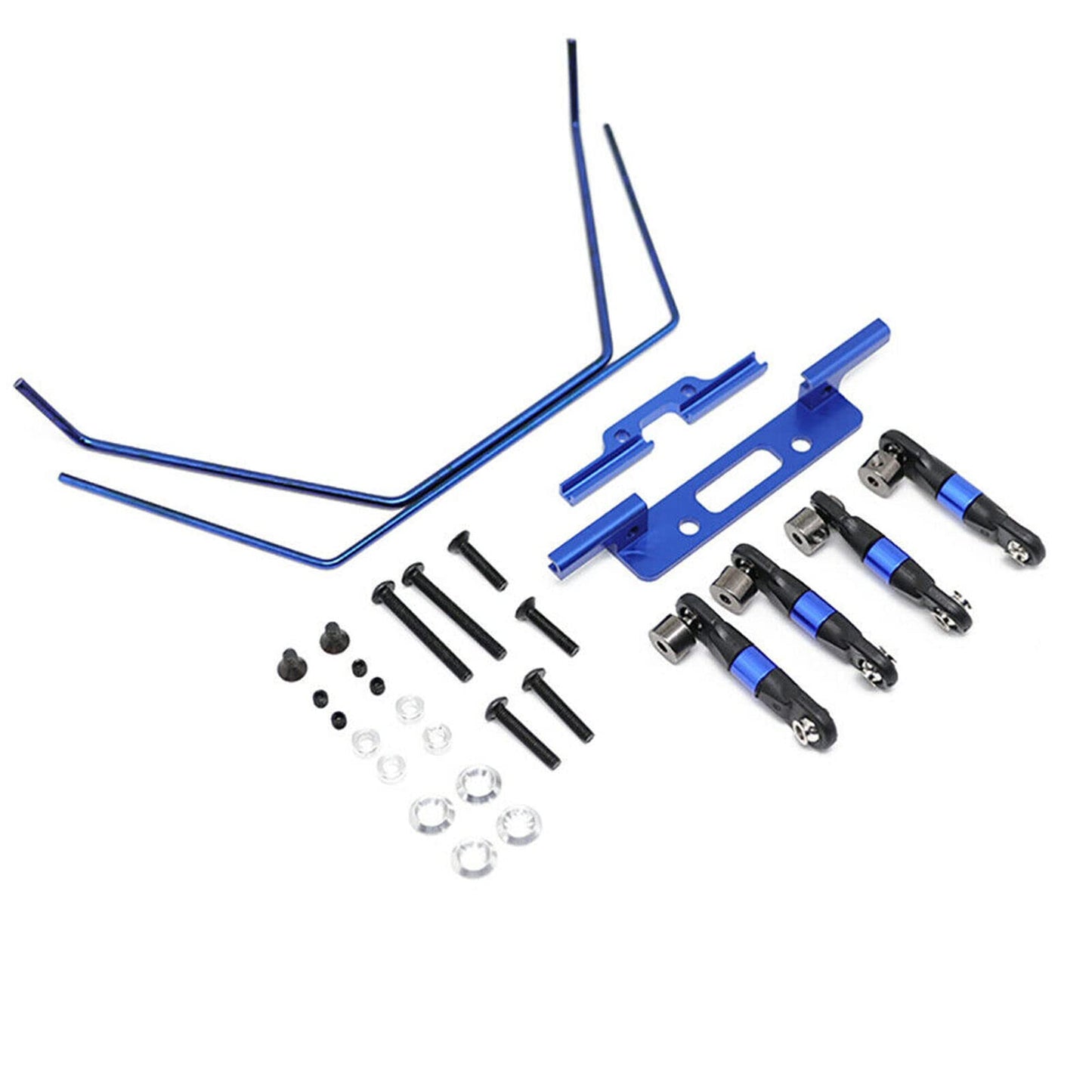 Front + Rear Wide Sway Bar Set for 1/10 Short Course Truck Traxxas Slash 2WD