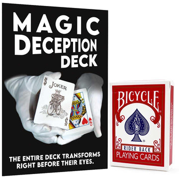 Magic Makers Magic Deception Deck - Color Changing Magic Card Trick