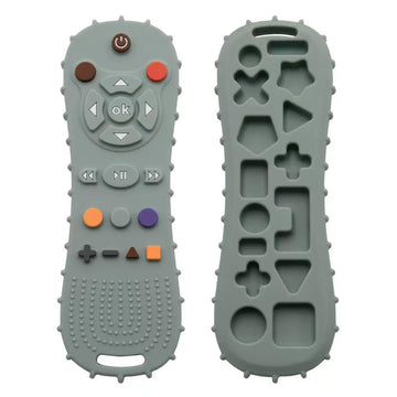 Baby Teething Toy, Soft Tv Remote And Game Controller Shape Chew Set, Educational Toy For Intellectual Development, Safe Silicon